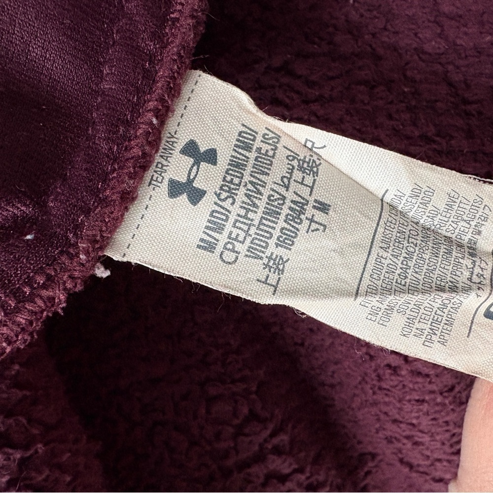 UNDER ARMOUR women’s Tannen Full Zip jacket STORM fleece warm water resistant M - Picture 16 of 16
